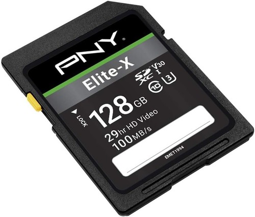 Carte SD 128Go Elite-X V30 - Étanche, Antichoc pour Cinéastes Aventuriers - Photo 6 sur 11