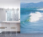 3D Sea Waves R03574 Wallpaper Wall Mural Self-adhesive Removable Luna