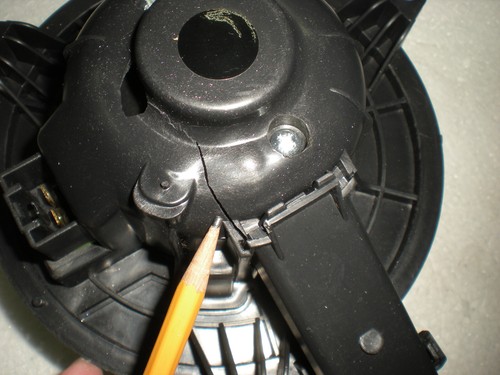 *DAÑADO MENOR* Motor soplador delantero para Ford F150 Expedition Navigator 2009-2014 - Imagen 3 de 4