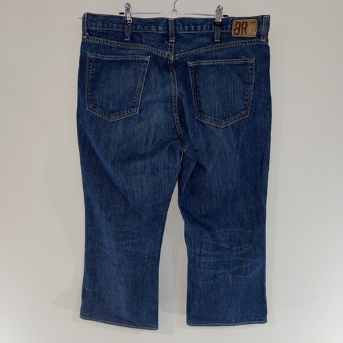 Banana Republic Mens Jeans Size 38x32 Bootcut Mid Rise Blue Denim 38X24 Actual - Picture 5 of 5