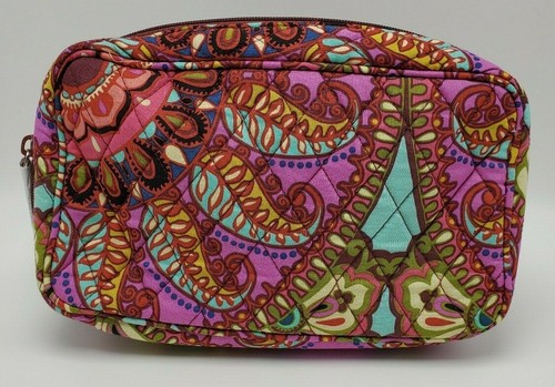 Vera Bradley Rouge Pinsel Schminkkoffer Resort Medaillon Neu - Bild 2 von 2