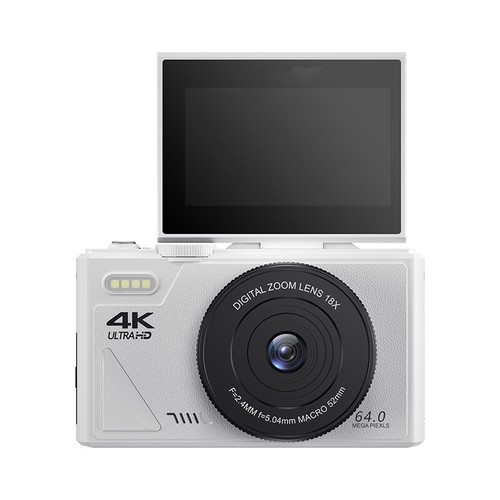 64MP Digital Camera 180° Flip Screen 18X Digital Zoom Camera Photography WIFI 4K - Picture 10 of 13