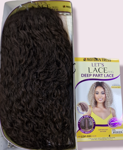 Motown Tress LDP FiFi Deep Part Synthetic Lace Wig - Picture 3 of 6