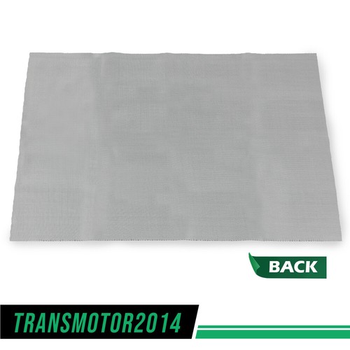 New Vinyl Motorcycle ATV Scooter Seat Cover Fabric Matte Black - 24" x 36" - Picture 6 of 9