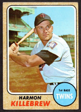 1968 Topps #220 Harmon Killebrew VG-EX Twins