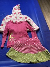 Gymboree Lovable Giraffe Outfit With Fleece Jacket Size 5