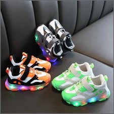 Nuevos zapatos deslizantEs para Ni os con Tenis ligerO LED Infantil calzado NeW