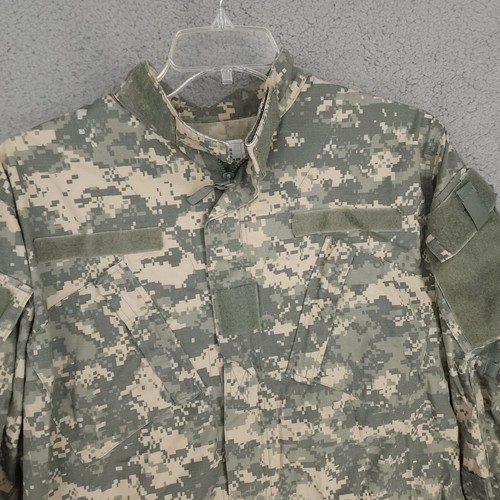 ACU Shirt/Coat Medium Regular USGI Digital Camo Cotton/Nylon Ripstop Army Combat - Picture 2 of 17