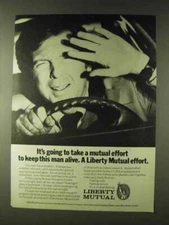 1979 Liberty Mutual Ad - Keep This Man Alive