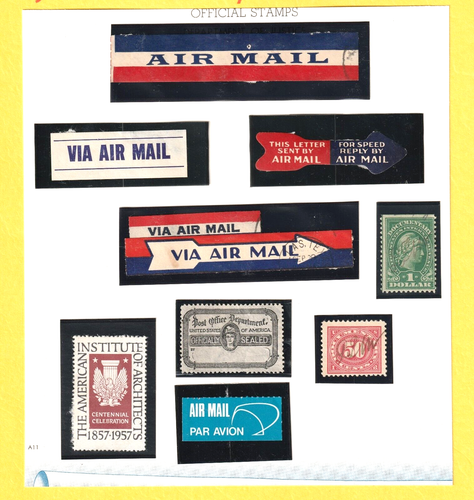 jis36 US STAMP SC# US AIRMAIL LABOLES 16 **MINT NH 3029 - Picture 2 of 2