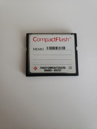 DANE-ELEC 128 MB Compact Flash Card THNCF 129MCA(TOOAZB) 080603-965707 - Picture 2 of 2