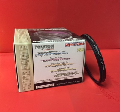 RAYNOX HD-6600 PRO 0.66x WIDE ANGLE LENS 37mm Canon M30/M31/M32/M300/M36/M306  