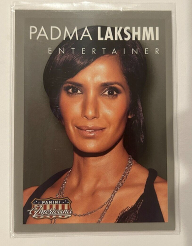 2015 Panini Americana Padma Lakshmi Card