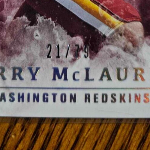 Terry McLaurin 2020 Origins Silver #/79 +2021 Select Die-Cut Prizm + Purple Lazer - Bild 2 von 3
