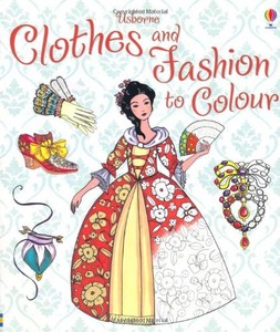 Download Usborne Adult Coloring Book Clothes and Fashion to Color (pb) NEW | eBay