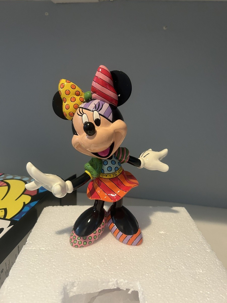 BRITTO ミニーマウス　陶器　フィギュア　希少 BRITTO ミニーマウス陶器フィギュア希少