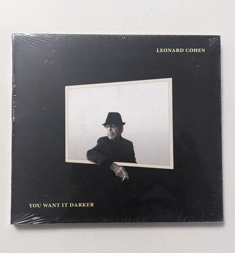 LEONARD COHEN YOU WANT IT DARKER ISRAEL ISRAELI SEALED CD - 第 1/3 張圖片