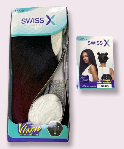 Outre Swiss X Vixen Blow Out Straight Lace Front Synthetic Wig (Kinky Hair) - Picture 10 of 10