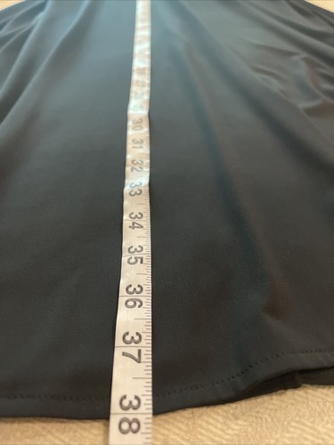 Maggot London Halter Fit And Flair Black And Tan Dress - Picture 8 of 11