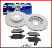 Bremsscheiben 257Mm + BelÄGe Vorne FÜR Fiat Punto Grande Punto Punto Evo [199]