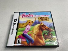 Barbie Horse Adventures Riding Camp Nintendo DS 2008 Complete Tested Authentic