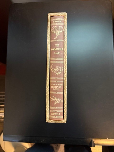 FORMIDABLE GAME John Batten AMWELL PRESS Signed Limited Edition HUNTING Illustr