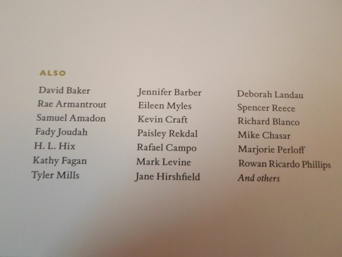 Poetry Foundation Magazine Book **January 2015** Collection Volume 205 Number 4 - Picture 6 of 12