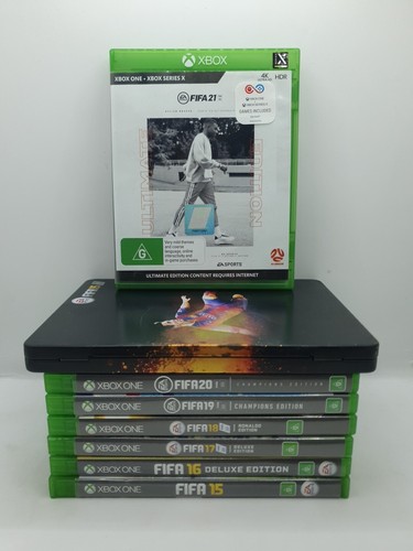 Xbox One FIFA Bundle 15, 16, 17, 18, 19, 20 & 21 VGC - Picture 2 of 9