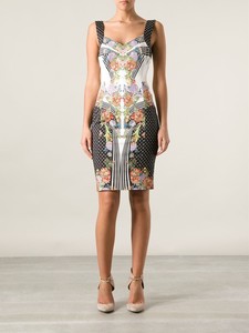 GORGEOUS-RARE-JUST-CAVALLI-Floral-Printed-Dress-Sold-Out