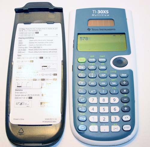 Calculadora científica Texas Instruments TI-30XS MultiView con cubierta - Imagen 2 de 2