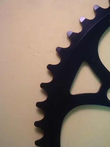 SR Japan 307 48T x110BCD Road/MTB Black Chainring- NEW/NOS- 5/6/7/8/9-Spd-NIB - Picture 3 of 10