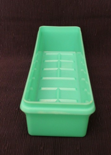 🥦 Tupperware Jadeit mintgrün Vintage Original Behälter + Deckel / 892-1 & 893-1 - Bild 8 von 12