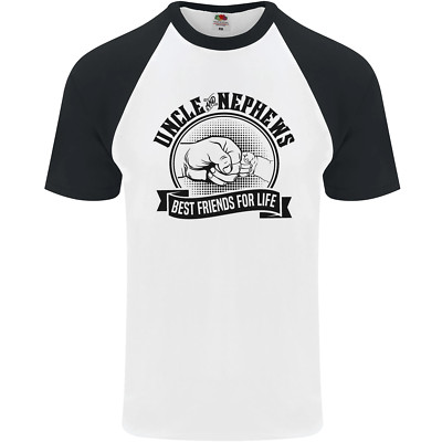 Onkel & Neffen Beste Freunde Onkel Tag Herren S/S Baseball T-Shirt