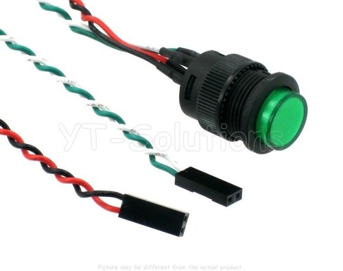 Interruptor de encendido/apagado del sistema con LED incorporado, conector de paso de 2,0 mm para Mini-ITX Pico-ITX - Imagen 1 de 2