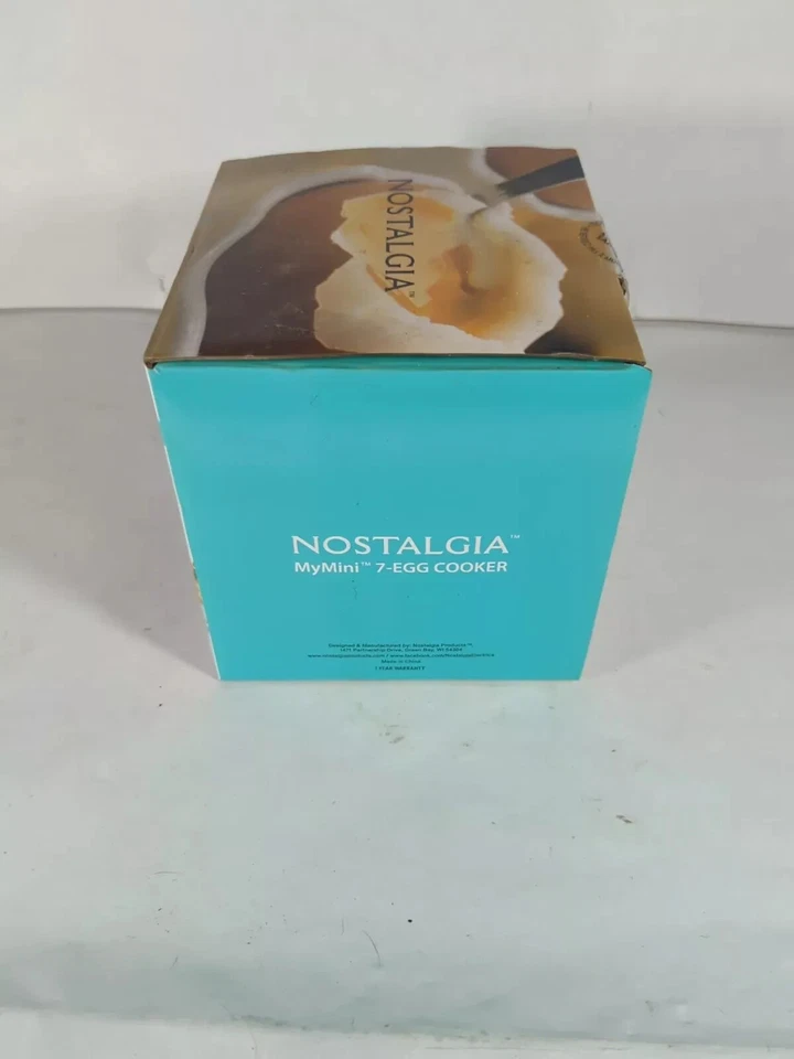 Nostalgia Teal Retro Mini Electric Griddle & Large Hard-Boiled Egg Cooker - Image 2 of 4