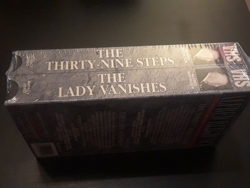 Alfred Hitchcock Double Feature VHS The 39 Steps/The Lady Vanishes New Sealed - Picture 4 of 5