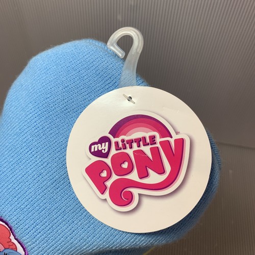 My Little Pony Beanie Hat Pony Pals Rainbow Dash Pinkie Pie, Winter Knit Cap NWT - Picture 5 of 11