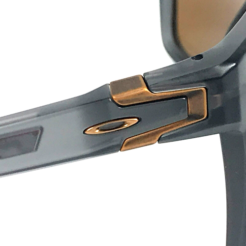 Oakley Sunglasses LEFFINGWELL OO9100-0257 Matte Gray Smoke Prizm Tungsten Lenses - Picture 6 of 11