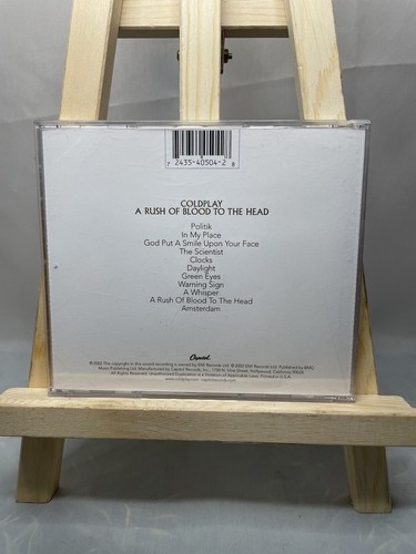 Coldplay : A Rush of Blood to the Head CD (2002) - Picture 2 of 3