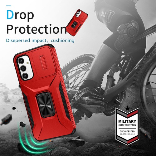 FR Samsung A14 A15 A25 A26 A35 A54 A55 5G Stoßfest Hülle Ständer Folie Linse Cover - Bild 69 von 77