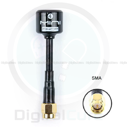 Lollipop 5,8G 2,3dBi RHCP Mini FPV Drohne Antenne UFL SMA RPSMA - RC - Bild 5 von 11