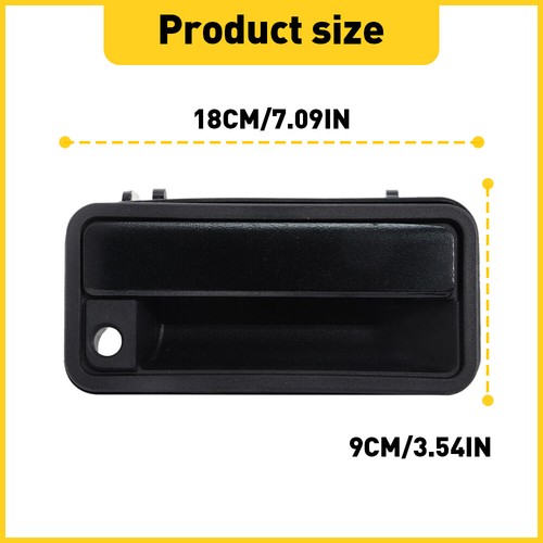 2x Front Exterior Door Handle for Chevy GMC C1500 88-94 Pickup Truck Outside US - Picture 7 of 13