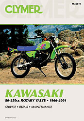 CLYMER 1972-1975 F9 Kawasaki REPAIR MANUAL KAW 80-350CC CM3509 - Bild 1 von 1