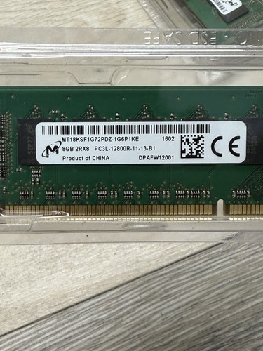 Micron Crucial CT2K8G3ERSLD8160B 16GB Kit (2 X 8GB) PC3-12800 DDR3-1600MHz Memor - Picture 4 of 5