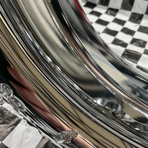 CLEARANCE STOCK SIZE CHROME KANJI REAR WHEEL 99-24 SUZUKI HAYABUSA - Picture 9 of 12