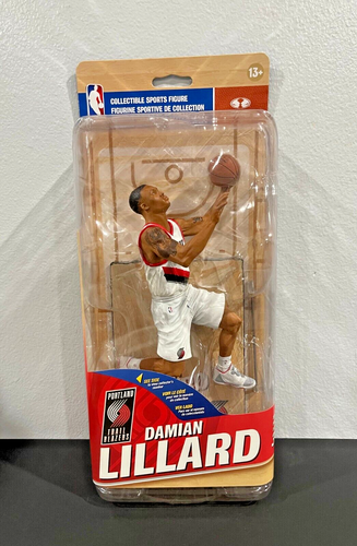 McFarlane NBA Series 30 Damian Lillard (Trailblazers) White Jersey Figure - Picture 1 of 2