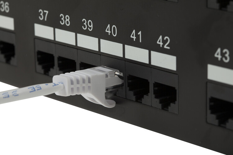 3ft White CAT6 Ethernet Patch Cables, Easyboot (Ferrari-style), 50 Pack Nieuw, goedkoop