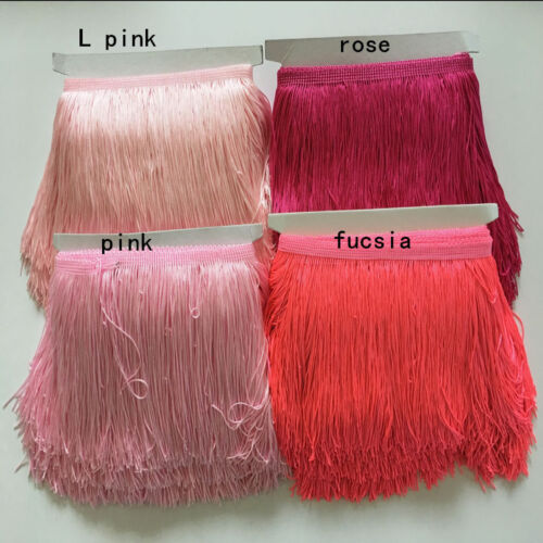 10 Yard Curtain Tassel Fringe 15cm Length Fringing Trim Drop Decor Latin Costume - Picture 3 of 45