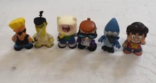 6 Titans Vinyl Figures Cartoon Network Collection Johnny Bravo, Mordecai+4 More