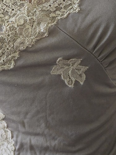 The Limited Silk Lace Trim Tank Medium M Y2K Fairy Camicia Vintage - Foto 3 di 7